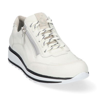 Durea witte sneaker 6263 wijdte G bij Krisman & Westeneng
