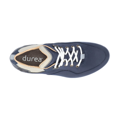 Durea wandelschoen 6266 blauw K-wijdte bij Krisman & Westeneng