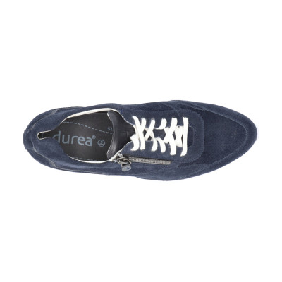 Durea G-wijdte sneaker 6249 blauw bij Krisman & Westeneng