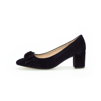 Gabor damespump op hoge hak | 81.451.16 atlantik | donkerblauwe pumps