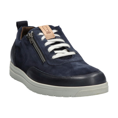 Gijs E-wijdte sneaker 2085 blauw bij Krisman & Westeneng