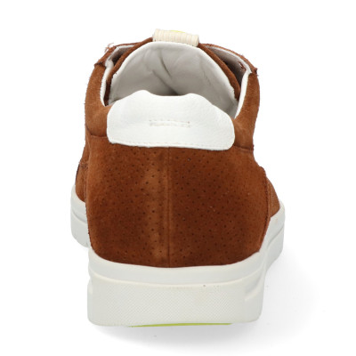 Gijs Go sneaker 2055 cognac suede H-wijdte bij Krisman & Westeneng