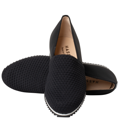 Hassia 301687 instapsneaker zwart bij Krisman & Westeneng