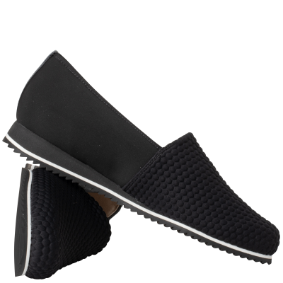 Hassia 301687 instapsneaker zwart bij Krisman & Westeneng