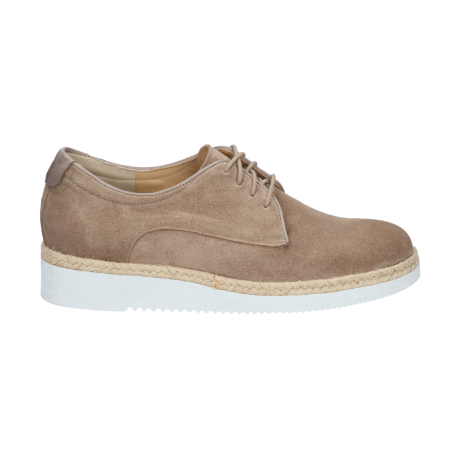 Durea 6191 | K-wijdte | nette veterschoen | 9787 beige | extra breed