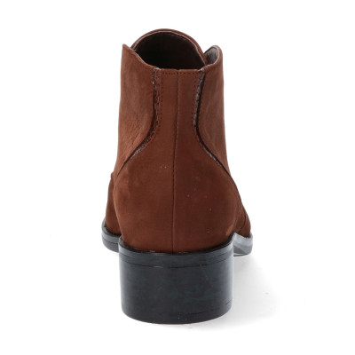 Durea veterlaarsje 9738 whisky suede H-wijdte bij Krisman & Westeneng