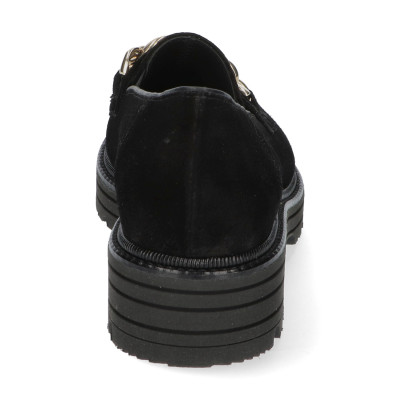 Durea instapper 5748 zwart suede bij Krisman & Westeneng