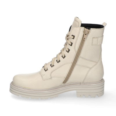 Durea veterlaars 9758 beige leer, wijdte G bij Krisman & Westenegn