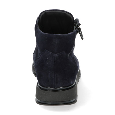Blauw Durea veterboot 9763 H-wijdte bij Krisman & Westeneng
