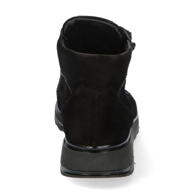Durea zwart boot 9763 zwart suede G-wijdte bij Krisman & Westeneng