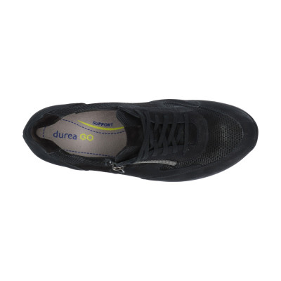 Durea Go sneaker 6260 H-wijdte zwart bij Krisman & Westeneng