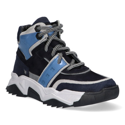 Trackstyle veterboot 322860 blauw wijdte 3.5 bij Krisman & Westeneng