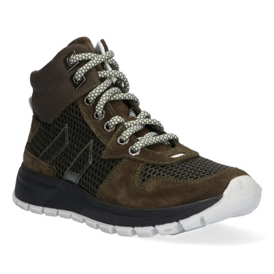Wijdte 6 Trackstyle 322868 veterboot khaki bij Krisman & Westeneng