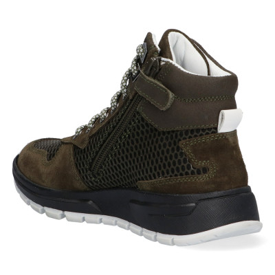 Wijdte 6 Trackstyle 322868 veterboot khaki bij Krisman & Westeneng
