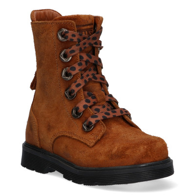 cognac suede Twins laarsje 322630 wijdte 2.5 bij Krisman & Westeneng