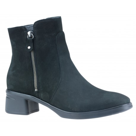 Hartjes dames kort laarsje op hak 172190220 Blues boot G-wijdte