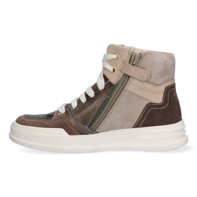 Twins wijdte 2.5 veterboot 322701 taupe bij Krisman & Westeneng