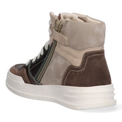 Twins wijdte 2.5 veterboot 322701 taupe bij Krisman & Westeneng