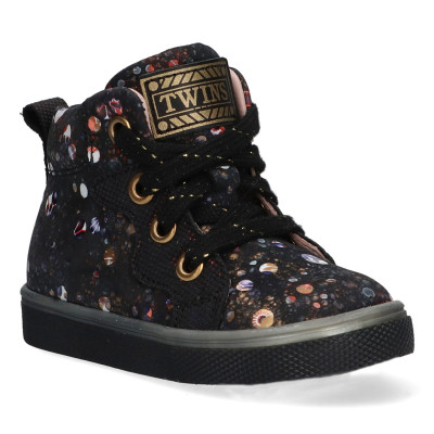 Twins veterboot 322602 wijdte 5, zwart combi bij Krisman & Westeneng