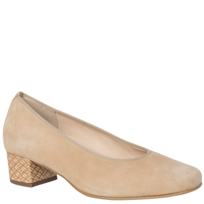 Hassia pump 303302 Evelyn creme bij Krisman & Westeneng