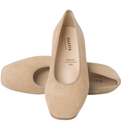Hassia pump 303302 Evelyn creme bij Krisman & Westeneng