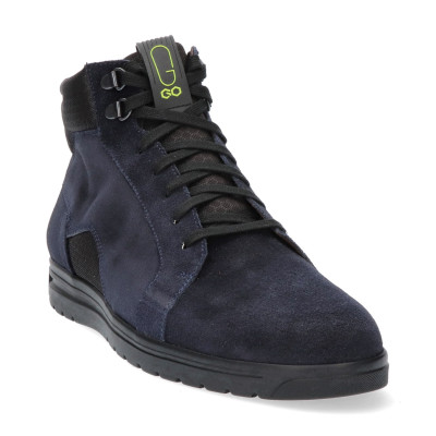 Gijs veterboot 2044 blauw H-wijdte bij Krisman & Westeneng