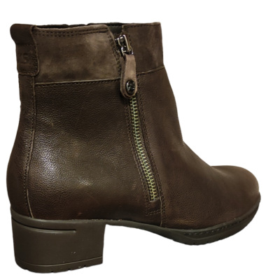Hartjes dames kort laarsje op hak 1720211 Hip boot H-wijdte
