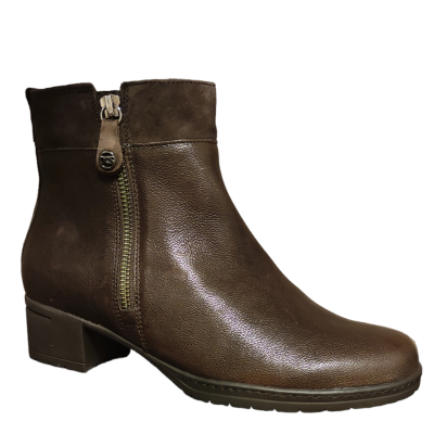Hartjes dames kort laarsje op hak 1720211 Hip boot H-wijdte