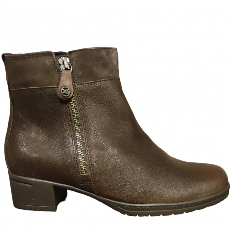 Hartjes dames kort laarsje op hak 1720211 Hip boot H-wijdte