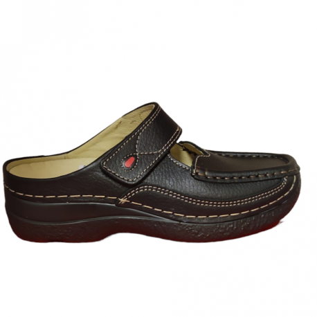Wolky damesslipper met voetbed Roll-slipper Wolky
