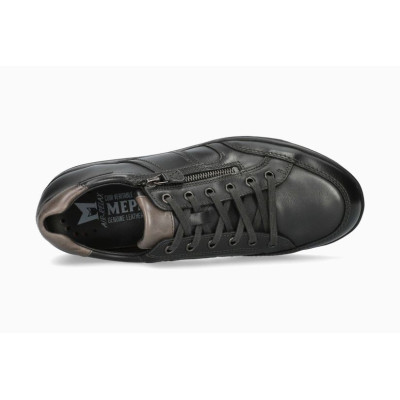 Mephisto Lisandro H-wijdte veterschoen zwart combi 6100/6159 bij Krisman&Westeneng