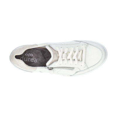Durea sneaker 6281 wijdte K wit bij Krisman & Westeneng
