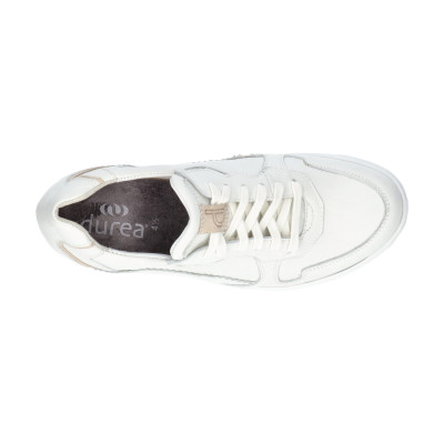 Durea 6275 sneaker wit wijdte K bij Krisman & Westeneng