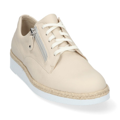 Durea veterschoen 6265 beige wijdte H bij Krisman & Westeneng
