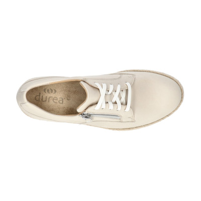 Durea veterschoen 6265 beige wijdte H bij Krisman & Westeneng