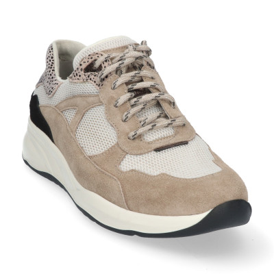 Durea sneaker 6283 wijdte G walnoot bij Krisman&Westeneng