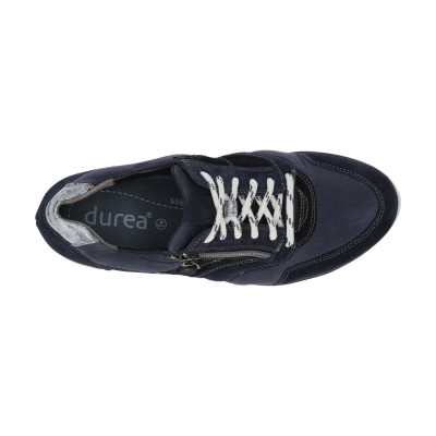 Durea wijdte K 6279 blauwe sneaker bij Krisman&Westeneng