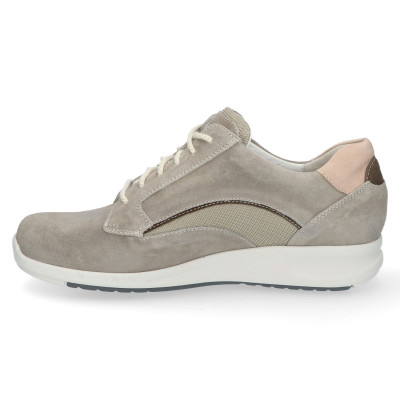 Durea Go 6271 taupe sneaker wijdte H bij Krisman&Westeneng