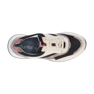 Durea sneaker 6267 beigetaupe wijdte K bij Krisman&Westeneng