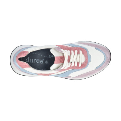 Durea sneaker 6267 lila combi wijdte H bij Krisman&Westeneng