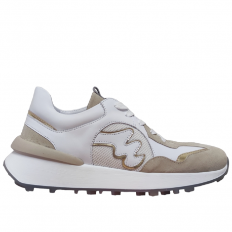 Piedro sneaker wijdte 2 1117610110 offwhite bij Krisman&Westeneng
