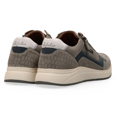 Australian sneaker Hatchback grey/blue bij Krisman&Westeneng