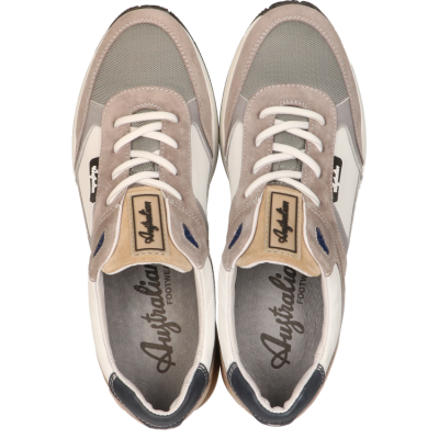 Australian sneaker Clint white/grey bij Krisman&Westeneng