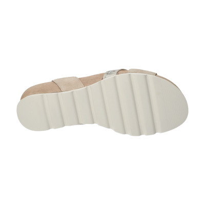 Durea sandaal 7403 beige wijdte H bij Krisman&Westeneng