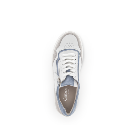 Gabor sneaker wit combi wijdte H 46.418.51 bij Krisman&Westeneng
