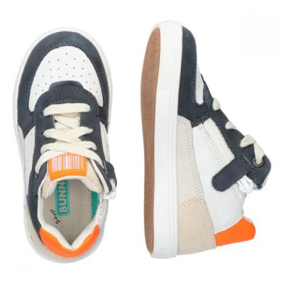 Bunnies sneaker Loran Louw dark blu bij Krisman&Westeneng