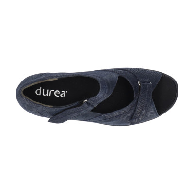 Durea E-wijdte dichte hielsandaal 7395 blauw bij Krisman&Westeneng