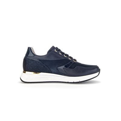 Gabor blauwe sneaker wijdte H 46.448.36 bij Krisman&Westeneng