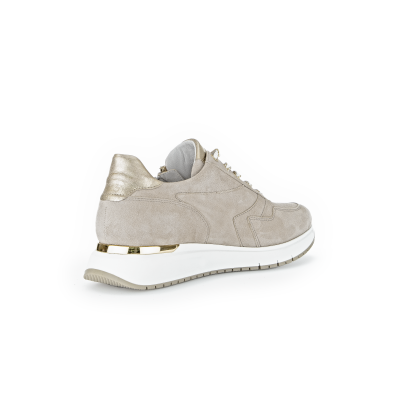 Gabor beige sneaker H-wijdte 46.448.33 bij Krisman&Westeneng