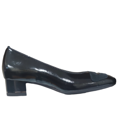 Ara blauwe pump lak | 11800 | H-wijdte | Krisman & Westeneng schoenen